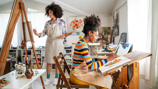 "El Ritual Creativo: Cómo Preparar tu Espacio para Pintar con Lienzos Inspiradores"